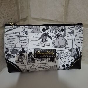 Dooney & Bourke Black and White Comic Print Bag